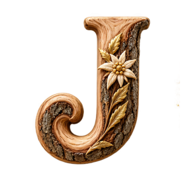 Edelweiss in Wood symbol 8