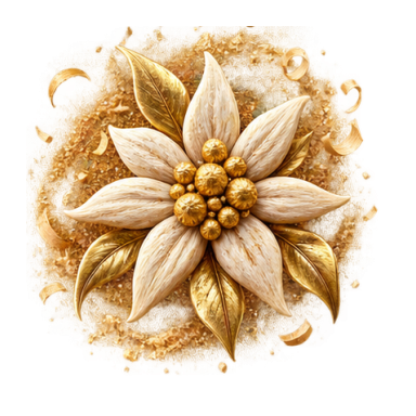 Edelweiss in Wood symbol 9